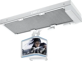 Lian Li HydroShift II OLED Curved 360Fanless, weiß