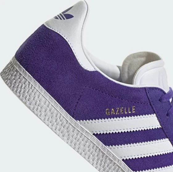 adidas Gazelle energy ink/cloud white/gold metallic (Junior)
