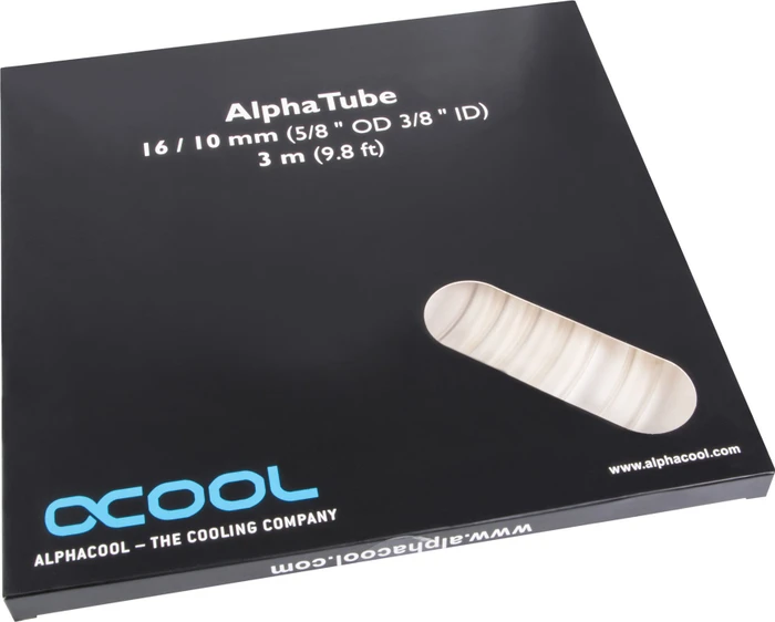 Alphacool AlphaTube HF Ultra Clear, 16/10mm, 3m, klar, retail