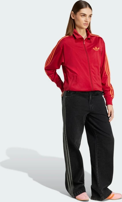 adidas Adicolor Classics Loose Firebird Originals Trainingsjacke team victory red/semi coral (Damen)