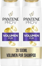 Pantene Pro-V Volumen Pur Shampoo, 1l (2x 500ml)