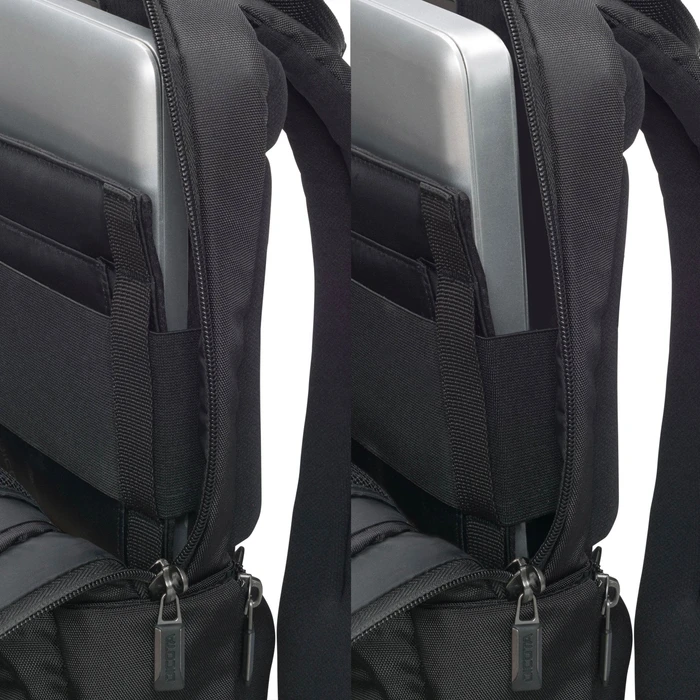 Dicota Eco Slim Eco Pro 12-14.1", Notebook Rucksack, schwarz
