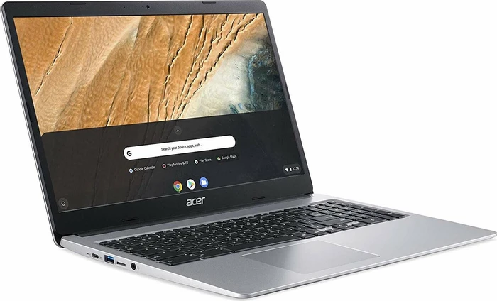 Acer Chromebook 315 CB315-3H-C9GC, Pure Silver, Celeron N4020, 4GB RAM, 64GB Flash, DE