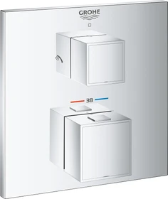 Grohe Grohtherm Cube Thermostat-Brausearmatur chrom