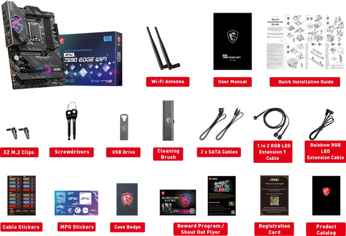 MSI MPG Z690 Edge WIFI (Intel 1700)