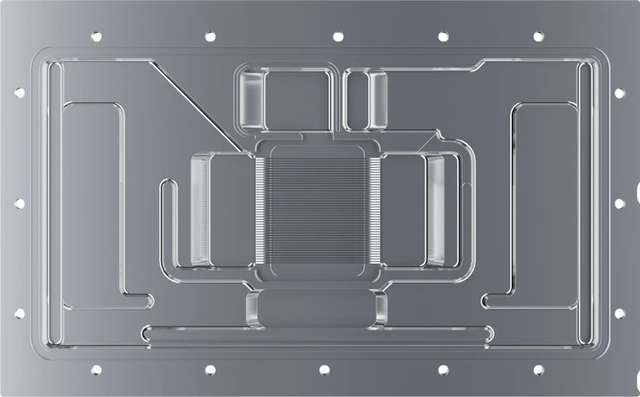 Alphacool Eisblock Aurora Acryl GPX-N NVIDIA RTX 4090 Founders Edition mit Backplate