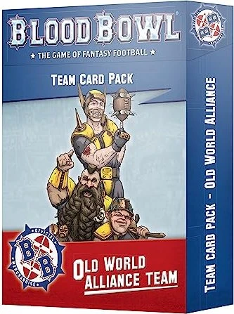 Games Workshop Warhammer Blood Bowl - Team Card Pack: Old World Alliance Team (EN)