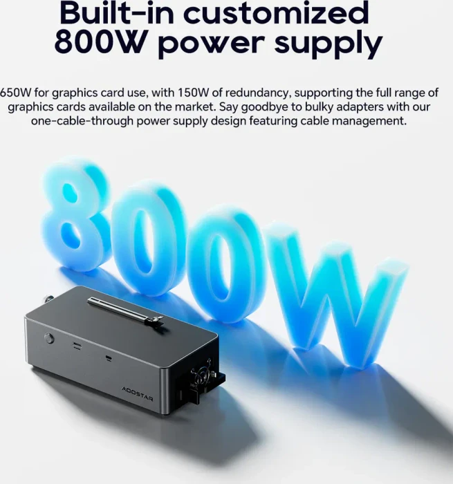 Aoostar AG02 OCuLink eGPU Dock
