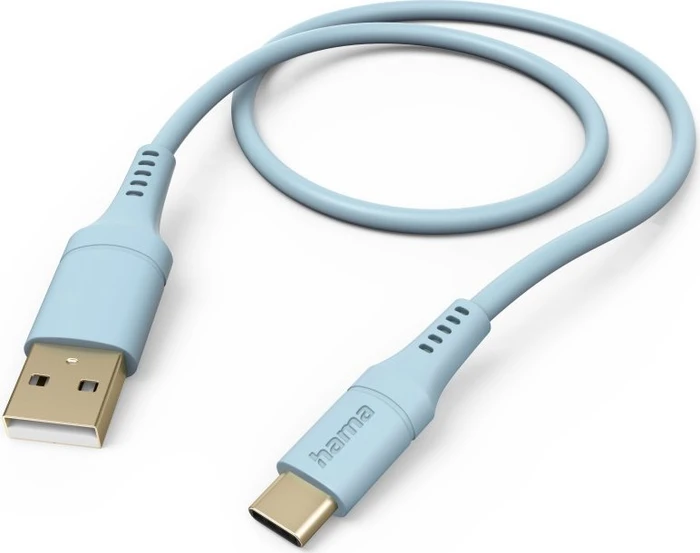 Hama Ladekabel Flexible USB-A/USB-C 1.5m Silikon
