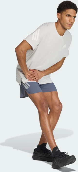 adidas Adi365 Formotion Laufhose kurz grey/reflective silver (Herren)