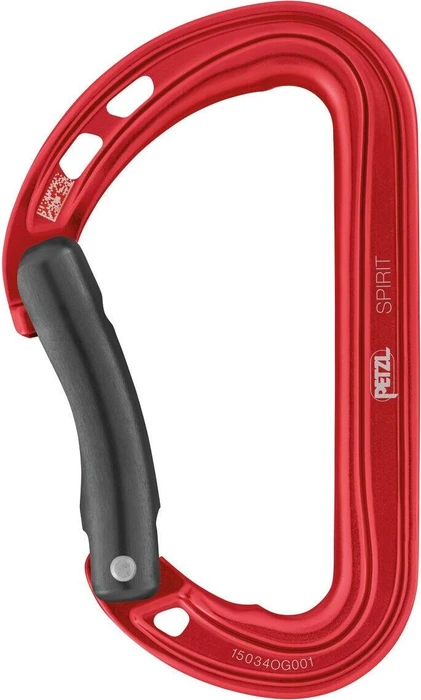 Petzl Spirit Schnappkarabiner rot