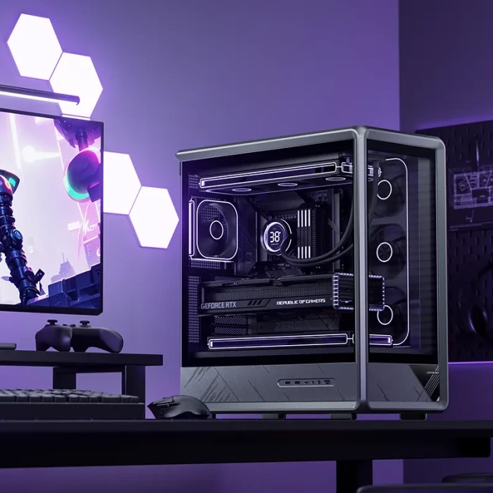 Jonsbo D401 Black, Glasfenster