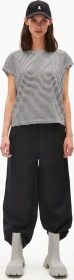 Armedangels Oneliaa Lovely Stripes T-Shirt kurzarm black/oatmilk (Damen)