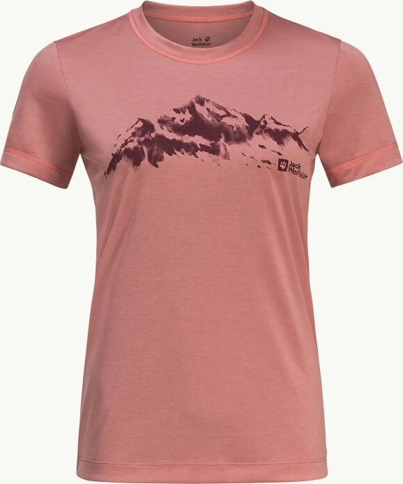 Jack Wolfskin Hiking Funktionsshirt kurzarm blush powder (Damen)