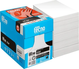 inapa tecno str Laserpapier matt weiß, A4, 80g/m², 2500 Blatt