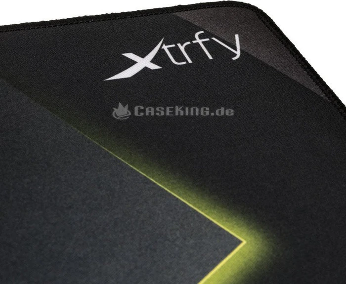 Cherry Xtrfy GP1 Medium Mauspad schwarz/gelb, groß