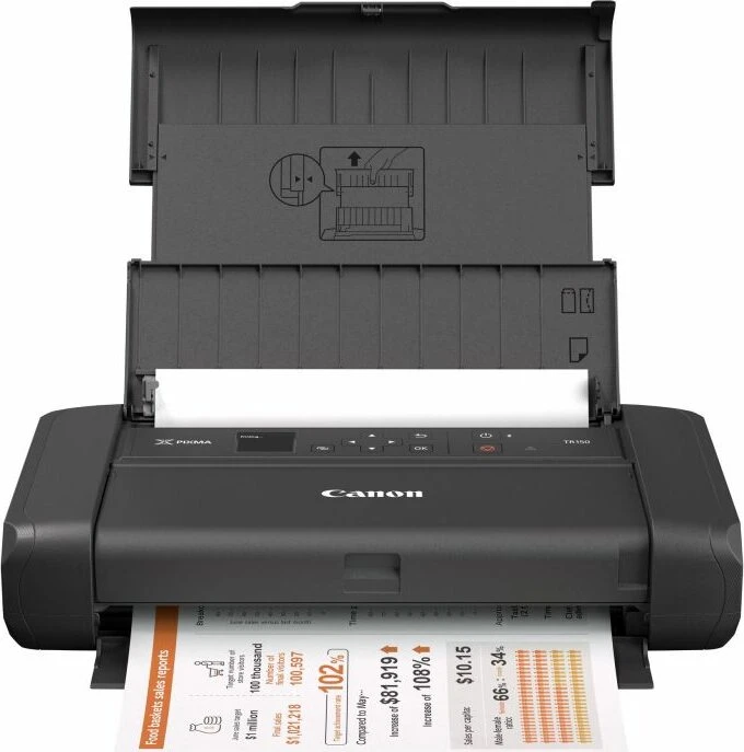 Canon PIXMA TR150 mit Akku, Tinte, mehrfarbig