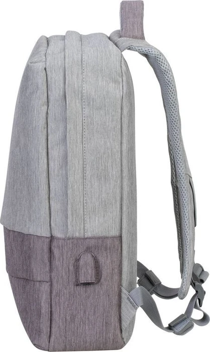 RivaCase 7562 Prater anti-theft Laptop Rucksack 15.6", grau/mocha