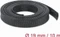 DeLOCK Geflechtschlauch dehnbar, 19mm, 10m, schwarz Vorschaubild
