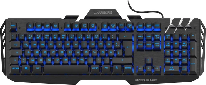 Hama uRage Exodus 420 Metal Gaming Tastatur, USB, DE