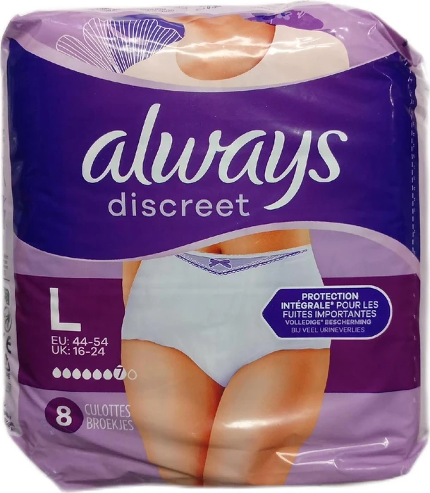 Always Discreet Inkontinenz Höschen L Schutzhose