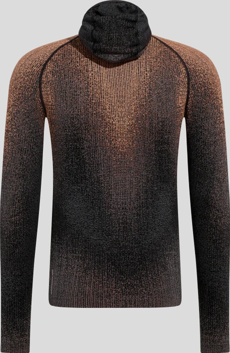 Odlo POW Blackcomb Baselayer Funktionsshirt langarm fudge (Herren)