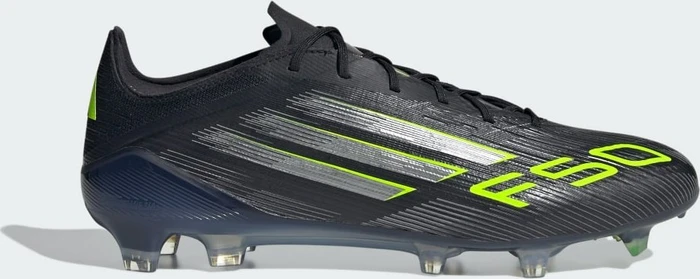 adidas F50 Elite FG core black/iron metallic/lucid lemon