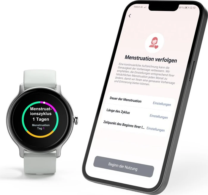 Hama Smartwatch Fit Watch 4910 grau