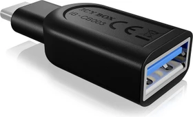 RaidSonic Icy Box IB-CB003 USB 3.0 Adapter, USB-A [Buchse] auf USB-C [Stecker] (31603)