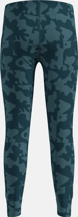 Odlo Adventurer Active Warm Baselayer Tights Hose lang tapestry/reflecting pond (Junior)