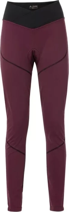 Vaude Posta Softshell Tight Fahrradhose lang cassis (Damen)