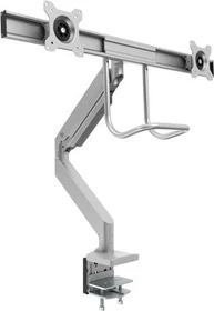 Fellowes Eppa Crossbar Monitorarm silber