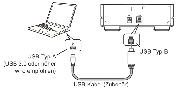 Pioneer BDR-X13E-X schwarz, USB-B 3.0