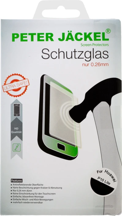 Peter Jäckel HD Glass Protector für Huawei P10 Lite