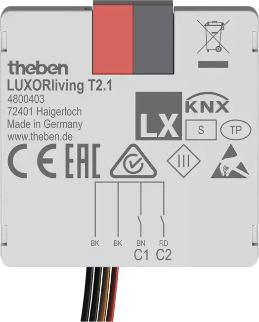 Theben LUXORliving S, Schaltaktor