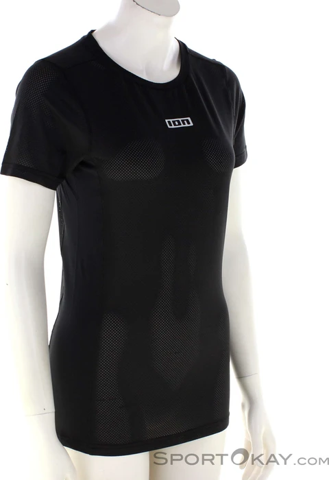ION MTB Undershirt Trikot kurzarm schwarz (Damen)
