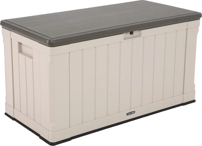 Lifetime Kissenbox Harmony Gartenbox 440l lichtgrau