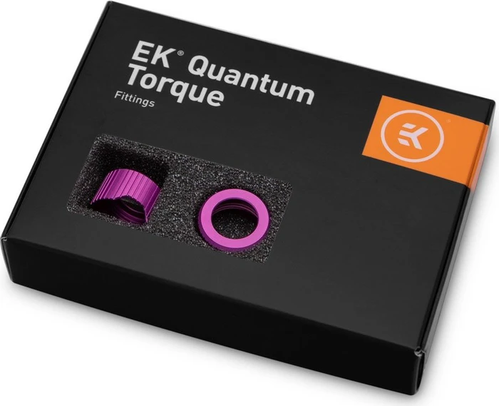 EK Water Blocks EK-Torque Compression Ring HDC 12, purpur, 6er-Pack