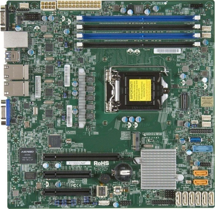Supermicro X11SSH-LN4F, bulk (Intel 1151)