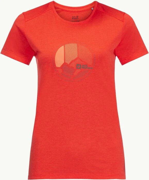 Jack Wolfskin Crosstrail Graphic Funktionsshirt kurzarm (Damen)