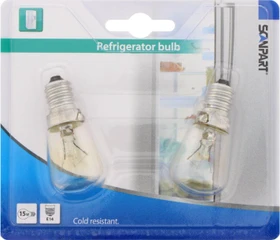 Scanpart Kühlschranklampe Birne E14 15W