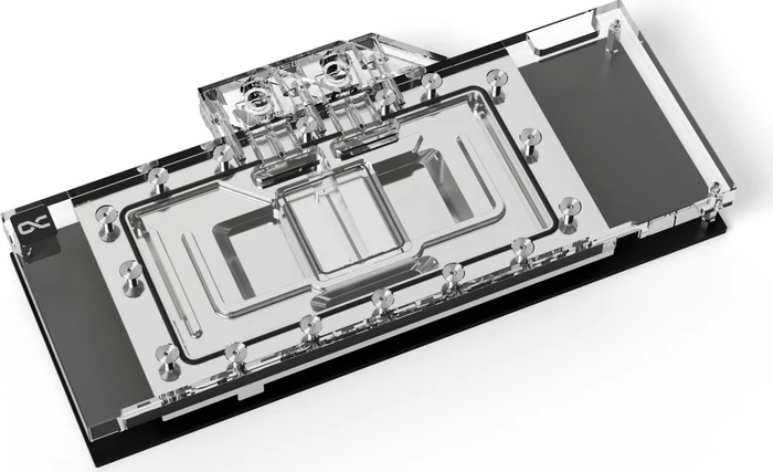 Alphacool Eisblock Aurora Acryl AMD Radeon RX 7900XT Reference mit Backplate
