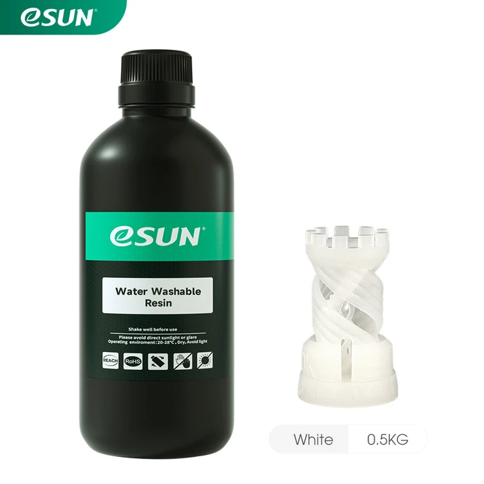 eSUN Water Washable Resin weiß, 500g
