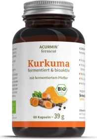 Acurmin ferment Kurkuma fermentiert & bioaktiv Kapseln, 60 Stück