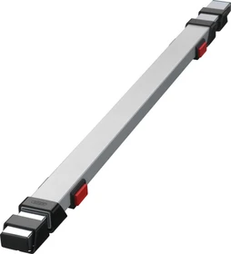 ABUS Panzerriegel PR1400 ohne Zylinder silber, Querriegelschloss