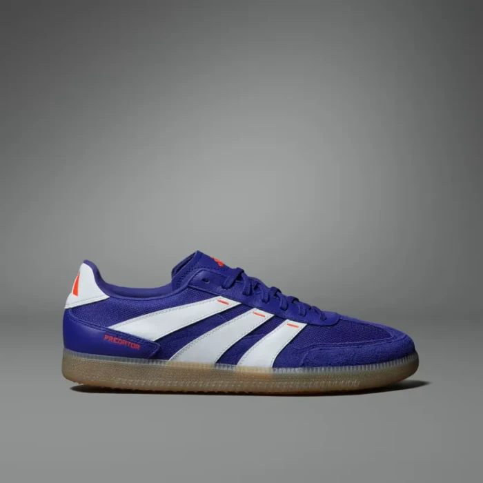 adidas Predator Freestyle IN lucid blue/cloud white/solar red
