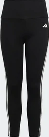 adidas Essentials Aeroready 3-Streifen High-Waisted Hose lang black/white (Junior)