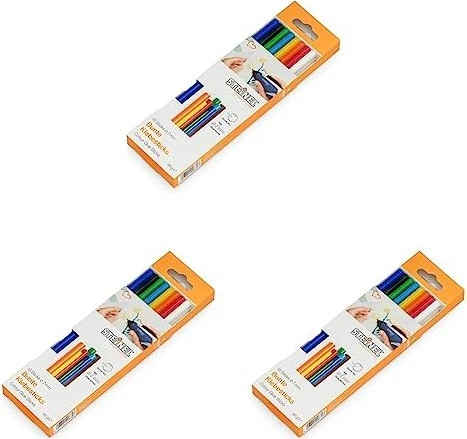 Steinel Color Heißklebepatronen mehrfarbig, 7x150mm, 16 Stück