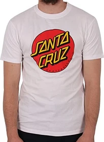 Santa Cruz Classic Dot T-Shirt kurzarm weiß (Herren)