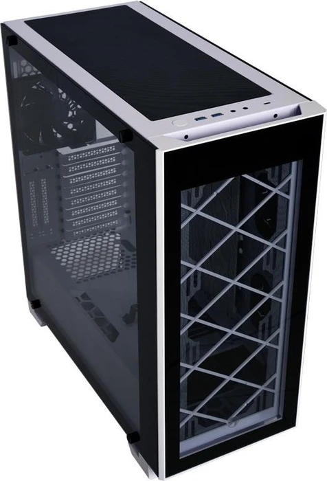 Lian Li Alpha 330W weiß, Glasfenster